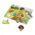 Thumbnail Image #3 of Farmyard Friends Peg Puzzle 2-Pack