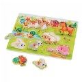 Thumbnail Image #4 of Farmyard Friends Peg Puzzle 2-Pack