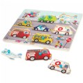 Thumbnail Image #6 of Transport & Construction Vehicles Peg Puzzle 2-Pack