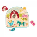 Thumbnail Image #2 of Animal Barnyard Wooden Peg Puzzle