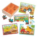 Thumbnail Image #3 of 4 Wooden Construction Jigsaw Puzzles in Wood Box