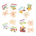 Thumbnail Image #6 of 4 Wooden Construction Jigsaw Puzzles in Wood Box