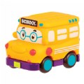 Thumbnail Image #4 of Mini Pull Back Vehicle Set 2 - Police Car, Hot Rod, and School Bus