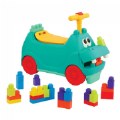Hippo Ride-On with Lights, Sounds, & Blocks