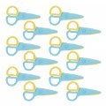 Plastic Scissors "Won't cut hair" - Set of 12