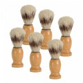 Chunky Natural Bristle Round Brush - Set of 6