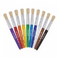 Paintbrushes Round-Tipped Chubby Handle