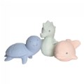 Marshmallow Collection Ocean Bath, Rattle, & Teether Set