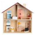 Thumbnail Image #4 of Furnished Wooden Classic Dollhouse