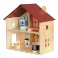 Thumbnail Image #5 of Furnished Wooden Classic Dollhouse