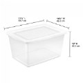 Thumbnail Image #2 of 58 Quart Storage Container with Lid