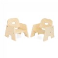 Toddler Stacking Chairs  Set of 2