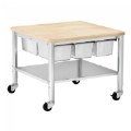 Mobile Square Makerspace Table