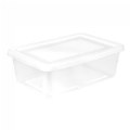Thumbnail Image of 12 Quart Clear Storage Box with White Lid