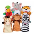Thumbnail Image of Safari Buddies Hand Puppets - Set of 6
