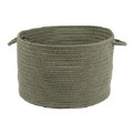 Thumbnail Image #2 of Soft Storage Baskets - Set of 3, Moss Green - 10" x 8"