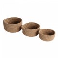 Alternate Thumbnail #4 of Soft Storage Nesting Baskets - Moss Green - Set of 3