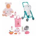 Thumbnail Image of Bebe Calin Loving Teddy Bear Doll with Accessories