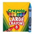 Thumbnail Image of Large 8-Count Crayola® Crayons - Single Box