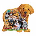 Thumbnail Image of Puppy Pals Shaped Puzzle - 100 Pieces