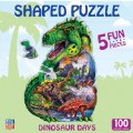 Thumbnail Image #2 of Dinosaur Days Shaped Puzzle - 100 Pieces