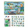 Primary Thumbnail of Race Around the World Tracks Floor Puzzle - 48 Pieces