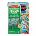 Alternate Thumbnail #7 of Race Around the World Tracks Floor Puzzle - 48 Pieces