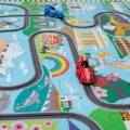 Alternate Thumbnail #5 of Race Around the World Tracks Floor Puzzle - 48 Pieces