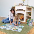 Alternate Thumbnail #3 of Race Around the World Tracks Floor Puzzle - 48 Pieces