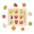 Alternate Thumbnail #5 of Wooden Slice & Match Fruit & Vegetable Puzzles