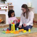 Alternate Thumbnail #3 of Magnetic Monorail Deluxe Block Set - 66 Pieces