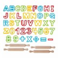 Primary Thumbnail of ABC & Numbers Dough Cutter Set