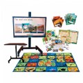 Primary Thumbnail of Interactive Zoo Panel with Mobile Stand, Letters Alive, Math Alive, Rug, Journals and Kit Table (K)
