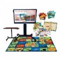 Primary Thumbnail of Interactive Zoo Panel with Motorized Stand, Letters Alive, Math Alive, Rug, Journals and Kit Table (PK)