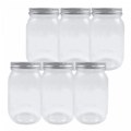 Primary Thumbnail of Plastic Mason Jars - Set of 6