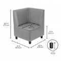 Alternate Thumbnail #5 of Kid Comfort Modular Seating Collection