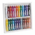 Alternate Thumbnail #2 of Jumbo Easy Grip Triangle Anti-Roll Crayons - 24 Count