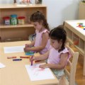 Alternate Thumbnail #2 of Jumbo Easy Grip Triangle Anti-Roll Crayons - 24 Count
