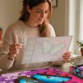 Alternate Thumbnail #2 of Iridescence Butterfly Jigsaw Puzzle - 550 Pieces