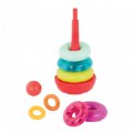 Alternate Thumbnail #2 of Chunky Stacking Rainbow Rings and Rattles