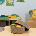 Alternate Thumbnail #3 of Peek-a-Boo Basket - Camel