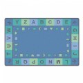 Primary Thumbnail of Alphabet and Shapes Tranquil Carpets - Rectangle