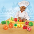 Alternate Image #2 of Pretend Play Sliceable Fruits and Veggies - 23 Pieces