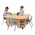 Alternate Thumbnail #3 of Innovate Mobile STEAM Storage Table for 4 Students