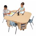 Alternate Thumbnail #4 of Innovate Mobile STEAM Storage Table for 4 Students