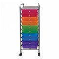 Alternate Thumbnail #3 of Mobile Rainbow Storage Cart - 10-Drawer