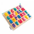 Primary Thumbnail of Uppercase Find & Fit Silicone Puzzle with Wooden Tray