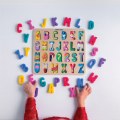 Alternate Thumbnail #4 of Uppercase Find & Fit Silicone Puzzle with Wooden Tray