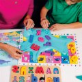 Alternate Thumbnail #2 of Lowercase Find & Fit Silicone Puzzle with Wooden Tray