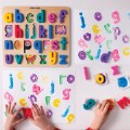 Alternate Thumbnail #3 of Lowercase Find & Fit Silicone Puzzle with Wooden Tray